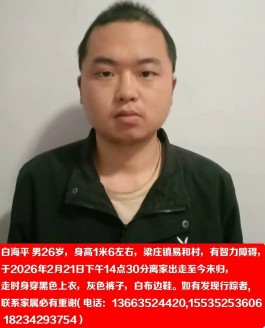 寻亲：白海平